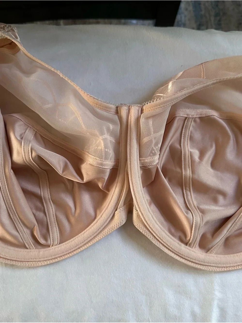 Elomi Morgan Underwire Banded Bra Nude Blush Full Coverage 44J‎ UK 44GG EL4030
